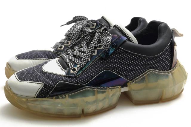 ○ジミーチュウ Jimmy Choo  ローカットスニーカー DIAMOND ダイアモンド メンズ 【中古】 中古の通販は