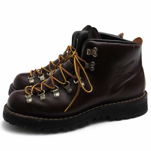 ○ダナー Danner 牛革 GORE-TEX ゴアテックス マウンテンブーツ D-30520X MOUNTAIN LIGHT マウンテンライト Vibramソール ステッチ 中古