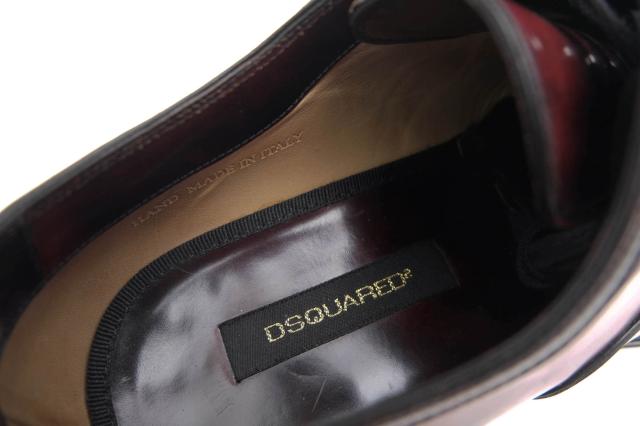○ディースクエアード DSQUARED2 牛革 カーフ ビジネスシューズ ヒール