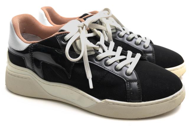 ○トッズ TOD'S 牛革 カーフ ローカットスニーカー XXW31C0CU21NPF レディース 【中古】 中古_1
