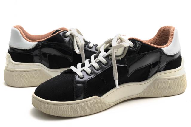 ○トッズ TOD'S 牛革 カーフ ローカットスニーカー XXW31C0CU21NPF レディース 【中古】 中古_2