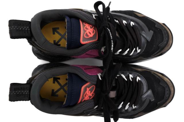 ○オフホワイト Off-White ローカットスニーカー Odsy-1000 Low-Top Sneakers ダッドスニーカー スタッズ メンズ 【中古】 中古_4