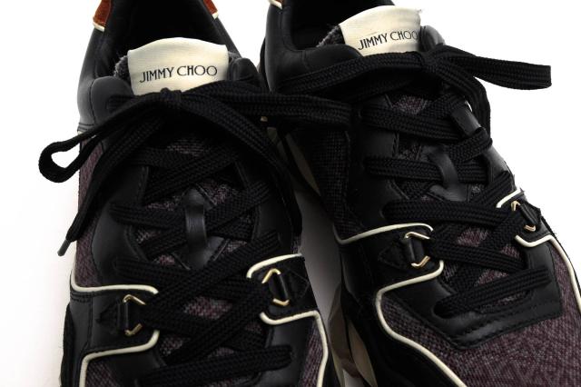 ○ジミーチュウ Jimmy Choo 牛革 カーフ ローカットスニーカー DIAMOND X TRAINER/F FHF ダイアモンド メンズ 【中古】 中古 ○ジミーチュウ Jimmy Choo 牛革 カーフ ローカットスニーカー DIAMOND