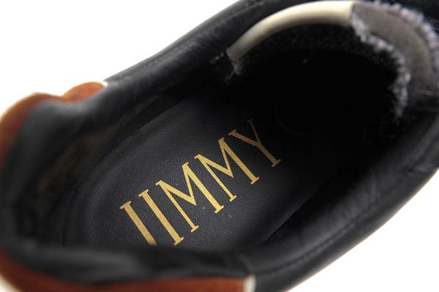 ○ジミーチュウ Jimmy Choo 牛革 カーフ ローカットスニーカー DIAMOND