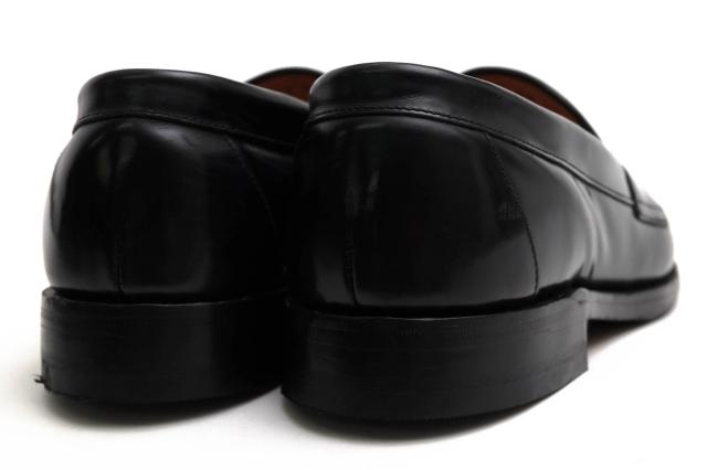 ○ローク Loake ポリッシュドレザー 牛革 ローファー ETON スリッポン グッドイヤーウェルト製法 メンズ 【中古】 中古 ○ローク Loake ポリッシュドレザー 牛革 コインローファー ETON