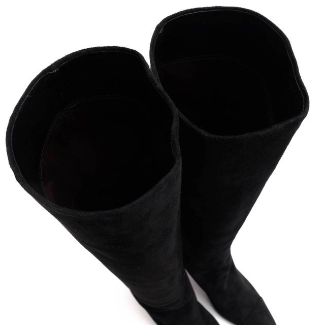 ○シャネル CHANEL 牛革 ロングブーツ ハイヒール レザーソール レディース 【中古】 中古_5