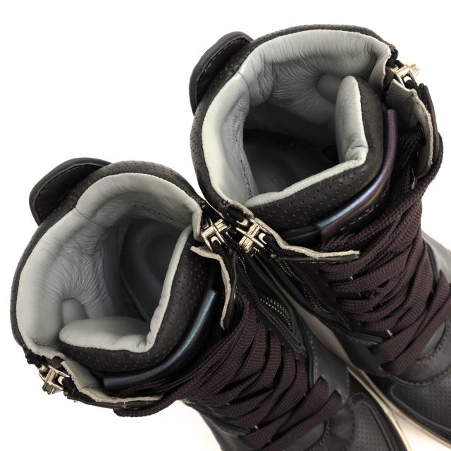 ○ドルガバ DOLCE＆GABBANA 牛革 カーフ ハイカットスニーカー CS1252 サイドジップ メンズ 【中古】 中古_5