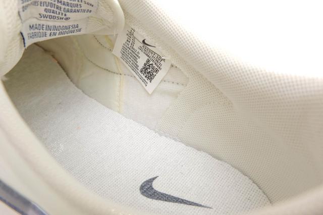 ○ナイキ NIKE J.CREW別注 海外限定 天然皮革 ローカットスニーカー 432997-107 Killshot 2 Leather Sail/Midnight Navy/Gum Yello 中古