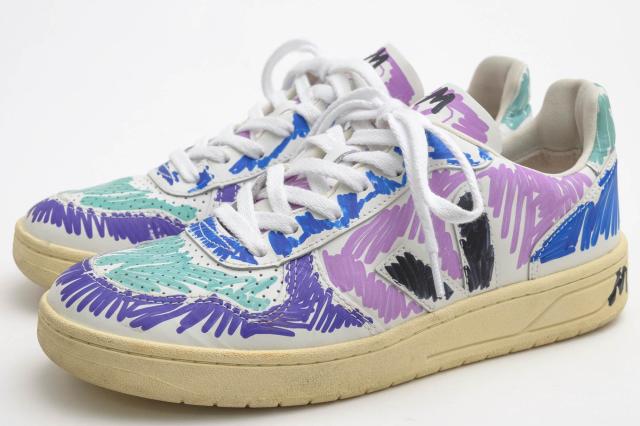 ○ヴェジャ VEJA Marni マルニ ローカットスニーカー VXMS-3081A V1020 00C80 V-10 Sneakers メンズ 【中古】 中古