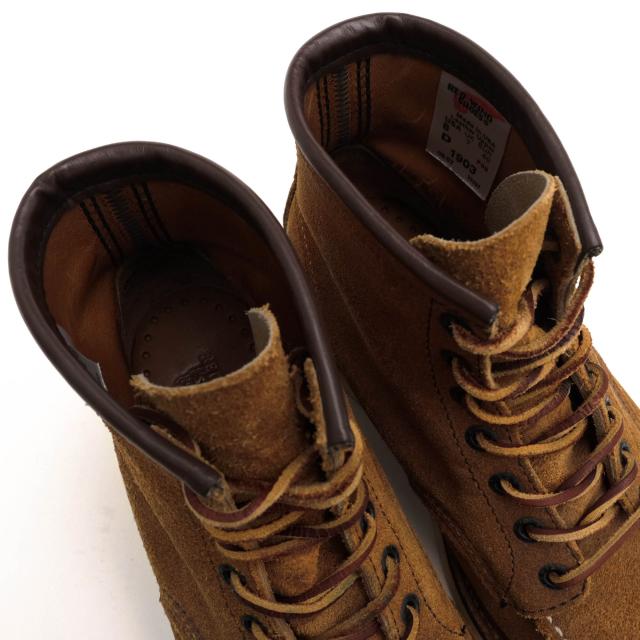 ○レッドウィング RED WING ラフアウト 牛革 ワークブーツ 1903