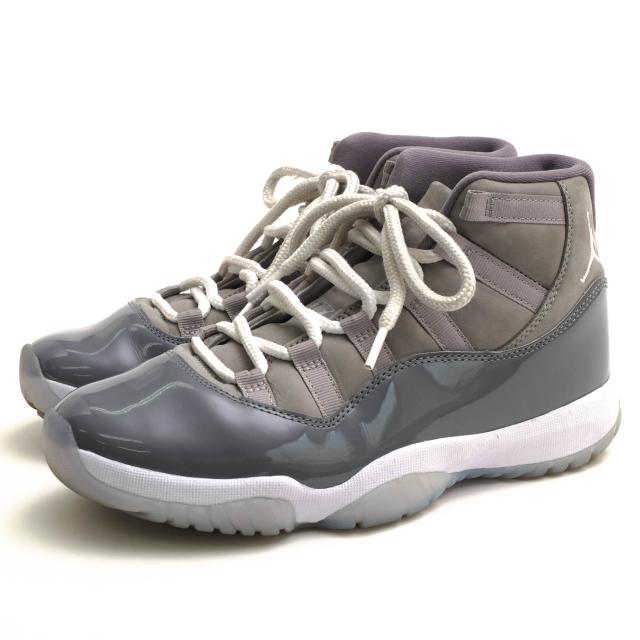 ○ナイキ NIKE 天然皮革 ハイカットスニーカー CT8012-005 Air Jordan 11 Retro Cool Grey エアジョーダン11 メンズ 【中古】 中古