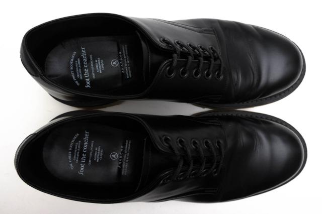 ○フットザコーチャー foot the coacher 牛革 ビジネスシューズ FTC2034001 S.S.SHOES サービスマンシューズ メンズ 【中古】 中古