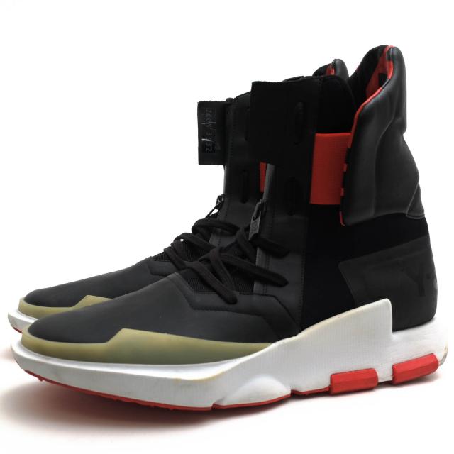 Yohji Yamamoto×adidas ハイカットスニーカー 27cm（ヨウジ