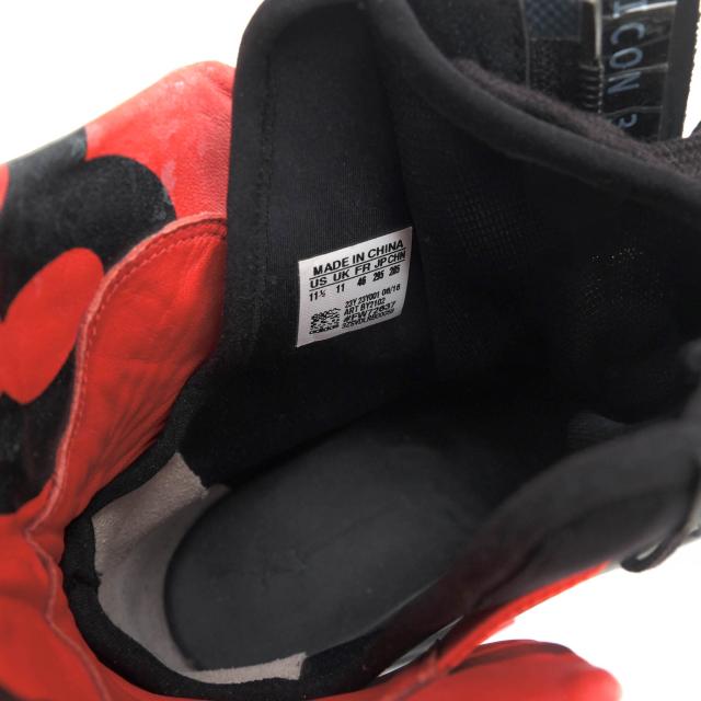 ○ワイスリー Y-3 Adidas アディダス Yohji Yamamoto ヨウジヤマモト ハイカットスニーカー NOCI0003 Black Flame Scarlet ソック 中古_7