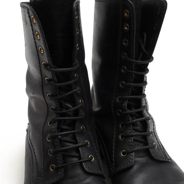 ○ドルガバ DOLCE＆GABBANA 牛革 カーフ ワークブーツ 2072 6016 ストレートチップ メンズ 【中古】 中古_4