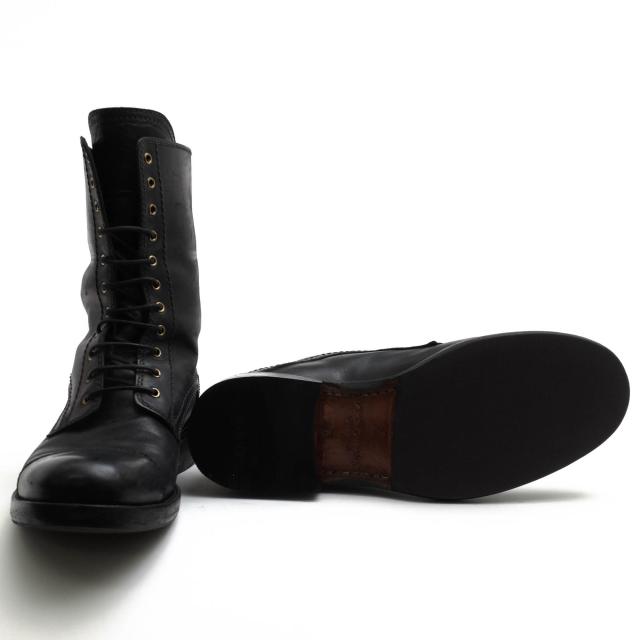 ○ドルガバ DOLCE＆GABBANA 牛革 カーフ ワークブーツ 2072 6016 ストレートチップ メンズ 【中古】 中古_6