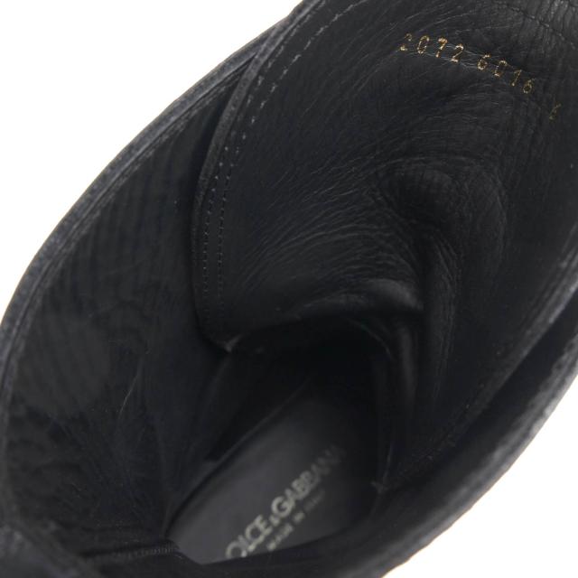 ○ドルガバ DOLCE＆GABBANA 牛革 カーフ ワークブーツ 2072 6016 ストレートチップ メンズ 【中古】 中古_7