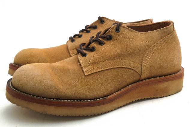 ○ホワイトサンズ WHITE SANDS 牛革 カジュアルシューズ 1015WS セミドレスシューズ グッドイヤーウェルト製法 Vibramソール グッ  中古