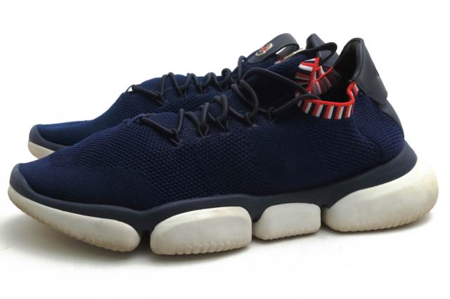 ○モンクレール MONCLER エラスティックレース ローカットスニーカー THE BUBBLE SNEAKER バブル トリコロール メンズ 【中古】 中古