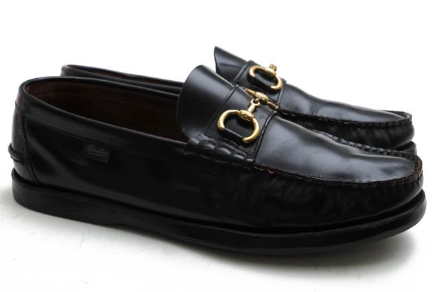 ○パラブーツ Paraboot 牛革 UNITED ARROWS別注 ビットローファー UASP BIT SUEDE LOAFER スリッポン メンズ 【中古】 中古