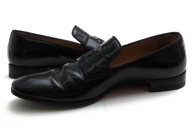 ○クリスチャン ルブタン Christian Louboutin 牛革 スリッポン MAGICIEN オペラシューズ メンズ 【中古】 中古_2
