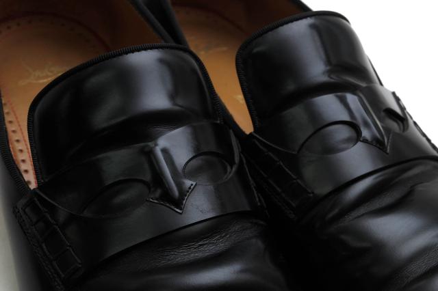 ○クリスチャン ルブタン Christian Louboutin 牛革 スリッポン MAGICIEN オペラシューズ メンズ 【中古】 中古_4