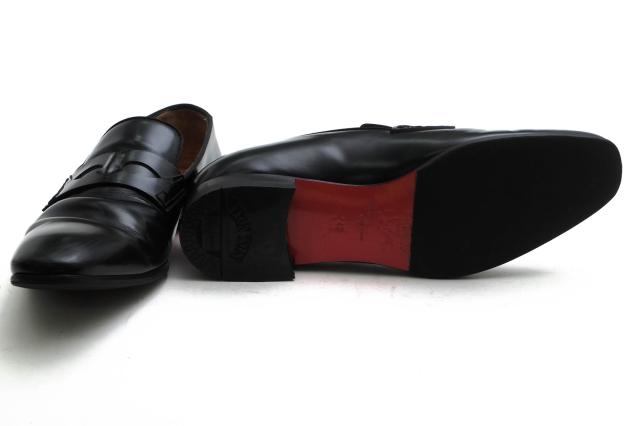 ○クリスチャン ルブタン Christian Louboutin 牛革 スリッポン MAGICIEN オペラシューズ メンズ 【中古】 中古_5