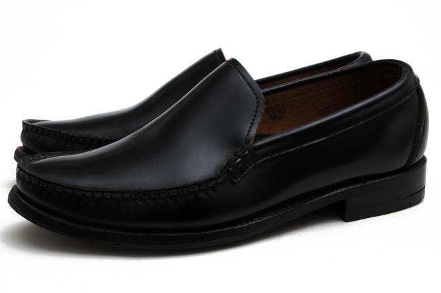 ○シェットランドフォックス SHETLANDFOX 牛革 ヴァンプローファー 026F PENNSYLVANIA ペンシルバニア コブラヴァンプ スリッポン  中古