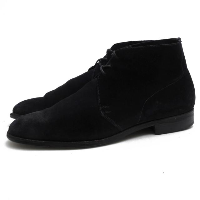 ○クロケット＆ジョーンズ CROCKETT＆JONES 牛革 チャッカブーツ CHUKKA チャッカ グッドイヤーウェルト製法 ダイナイトソール プ  中古の通販は 21,113円