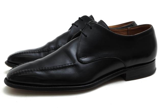 ○ポールスミス Paul Smith 牛革 カーフ ビジネスシューズ ツーシーム グッドイヤーウェルト製法 メンズ 【中古】 中古