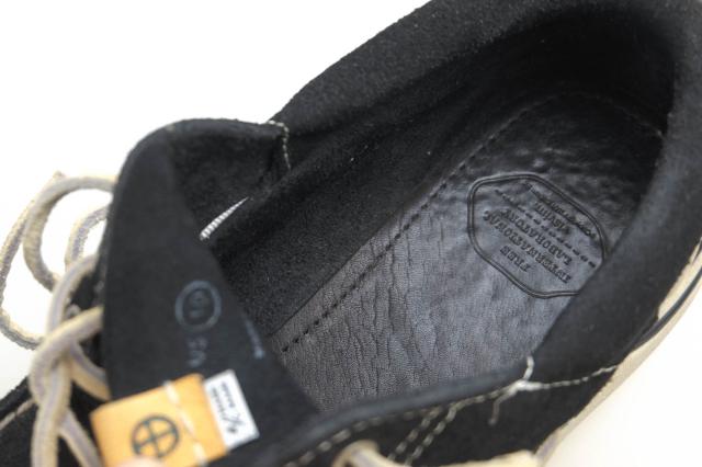 ○ビズビム VISVIM UK産カーフスエード 牛革 デッキシューズ 0115102002004 HOCKNEY-FOLK スニーカーソール スリッポン モカシン 中古_7