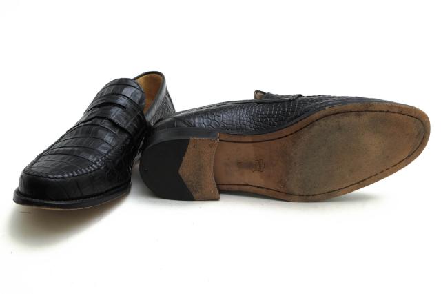 ○バーニーズニューヨーク BARNEYS NEWYORK 牛革 コイン