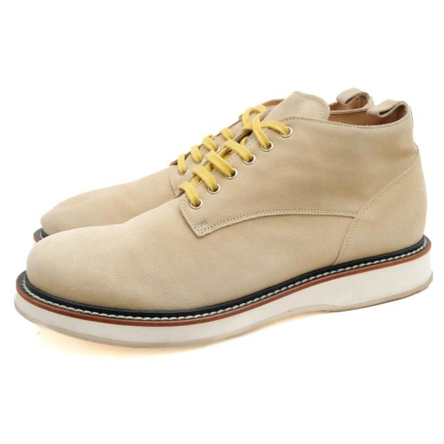 ○ダンヒル Dunhill トレッキングシューズ 牛革 マウンテンブーツ ワークブーツ L500W スニーカーソール Vibramソール メンズ 【中 中古