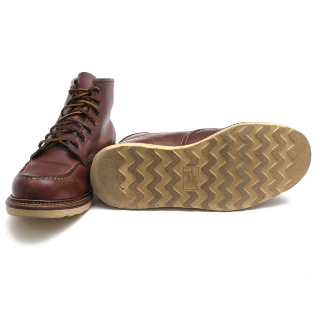 ○レッドウィング RED WING カッパーラフ＆タフレザー Copper Rough & Tough Leather ワークブーツ 1907 Classic Work 6inch Legac 中古の通販は