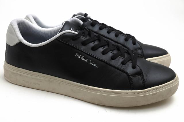 ○ポールスミス Paul Smith 牛革 カーフ ローカットスニーカー REX JLEA スポーツストライプ メンズ 【中古】 中古_1
