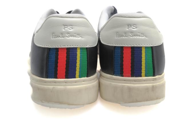 ○ポールスミス Paul Smith 牛革 カーフ ローカットスニーカー REX JLEA スポーツストライプ メンズ 【中古】 中古_3