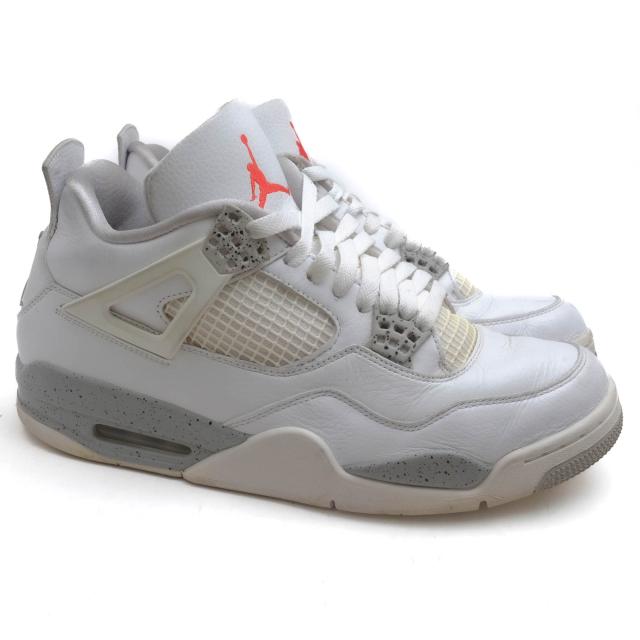 ○ナイキ NIKE ローカットスニーカー CT8527-100 Air Jordan 4 White Oreo エアジョーダン4 メンズ 【中古】 中古_1