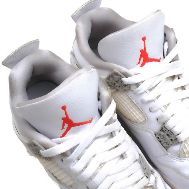 ○ナイキ NIKE ローカットスニーカー CT8527-100 Air Jordan 4 White Oreo エアジョーダン4 メンズ 【中古】 中古_4
