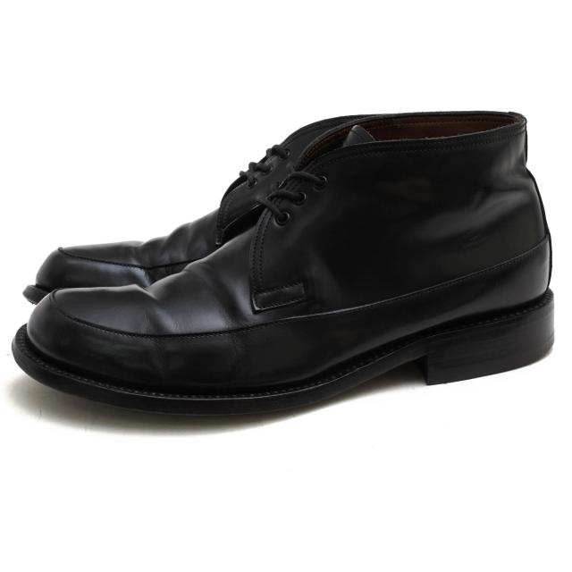 ○シルバノマッツァ Silvano Mazza 牛革 チャッカブーツ 98020 Uチップ メンズ 【中古】 中古