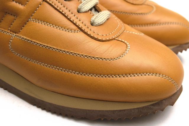 ○エルメス HERMES 牛革 カーフ ローカットスニーカー Quick クイック Hロゴ 定番 レディース 【中古】 中古_5