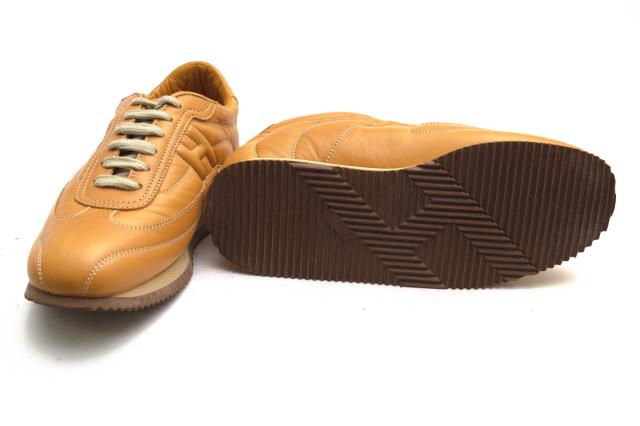 ○エルメス HERMES 牛革 カーフ ローカットスニーカー Quick クイック Hロゴ 定番 レディース 【中古】 中古_6