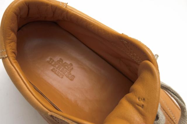 ○エルメス HERMES 牛革 カーフ ローカットスニーカー Quick クイック Hロゴ 定番 レディース 【中古】 中古_7
