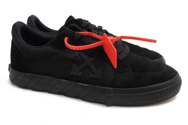 ○オフホワイト Off-White ローカットスニーカー OMIA085R20C210501010 Vulcanized Striped Low Top Sneaker バルカナイズド スト 中古_1