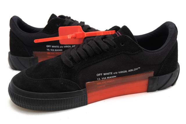 ○オフホワイト Off-White ローカットスニーカー OMIA085R20C210501010 Vulcanized Striped Low Top Sneaker バルカナイズド スト 中古_2