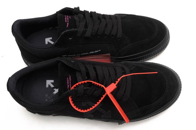 ○オフホワイト Off-White ローカットスニーカー OMIA085R20C210501010 Vulcanized Striped Low Top Sneaker バルカナイズド スト 中古_4