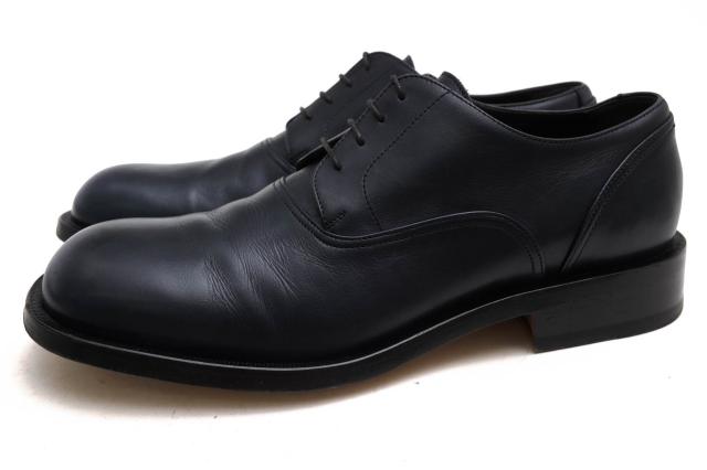 ○ジルサンダー Jil Sander 牛革 カーフ ビジネスシューズ 208 スクエアトゥダービーシューズ プレーントゥ メンズ 【中古】 中古 20,659円
