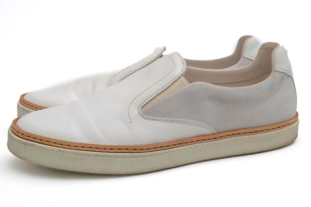 ○マルタンマルジェラ マルジェラ Maison Martin Margiela 22 牛革 カーフ スリッポン S37WS0249 スリッポン メンズ 【中古】 中古