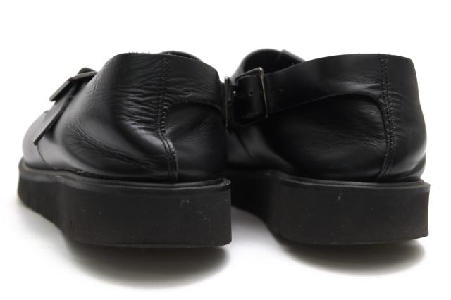 ○奥ゆかしい シューズ BEAUTIFUL SHOES 牛皮 サンダル 34012230 T-STRAP GLOXI CUT MEDIUM SOLE Vibram沓底 レディース 【  中古