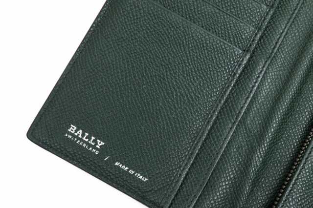 ○バリー BALLY カーフ 牛革 長財布 小銭入れあり シボ革 シュリンクレザー メンズ 【中古】 中古｜au PAY マーケット