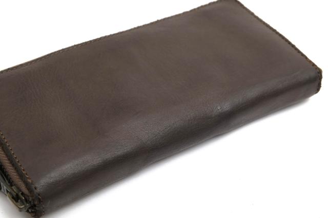 ○クリスチャンポー CHRISTIAN PEAU cow leather 牛革 長財布 B-004VCW 小銭入れあり ユニセックス 男女兼用 ラウンドジップ ラウ  中古_3